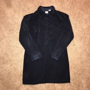Dark Navy Blue GAP Corduroy Dress